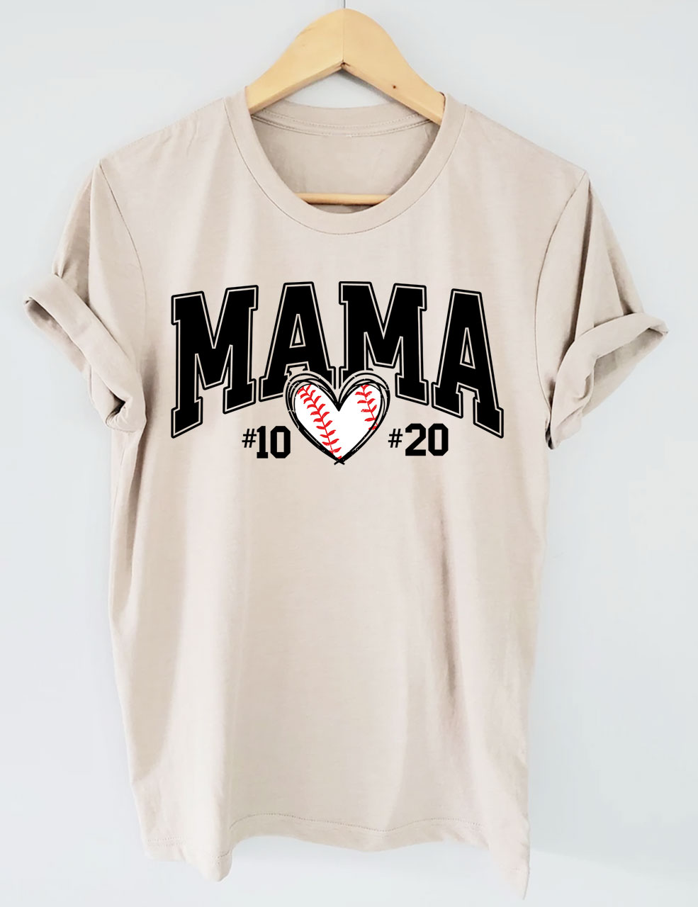 Custom Baseball Mom T-Shirt