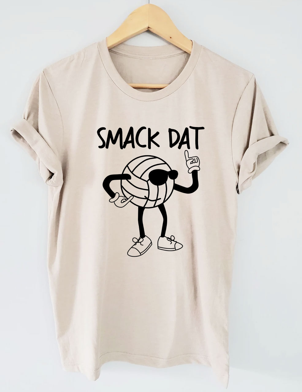 Smack Dat Volleyball Player T-shirt