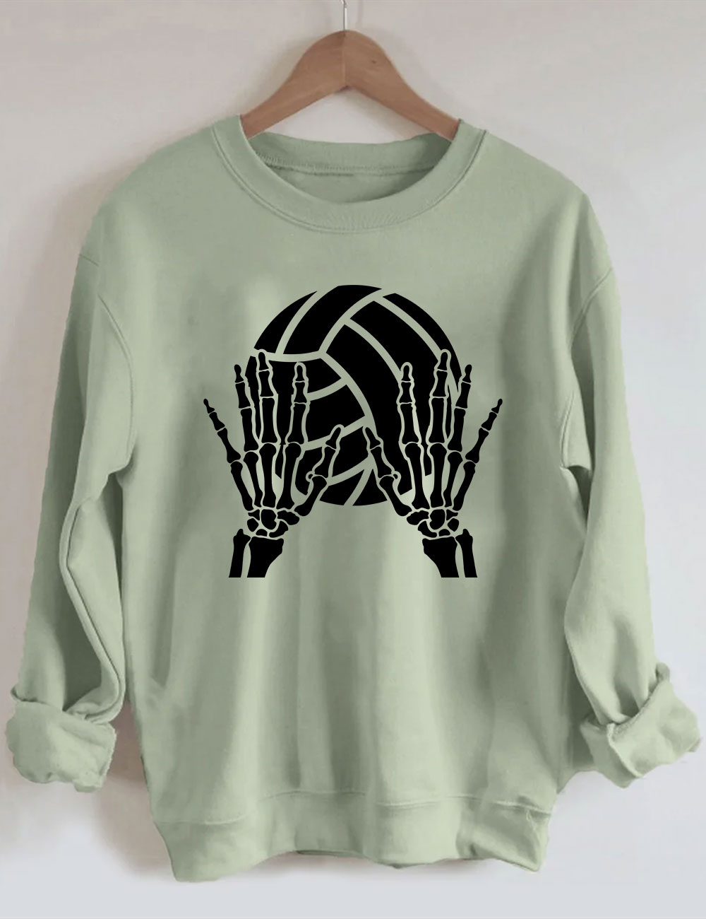 Volleyball Skeleton Hands Sweatshirt