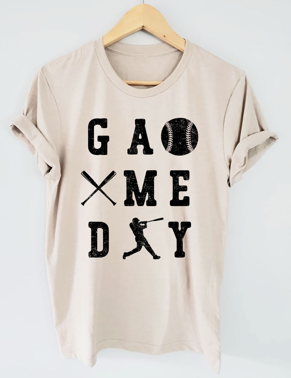 Game Day Baseball Vibes T-shirt