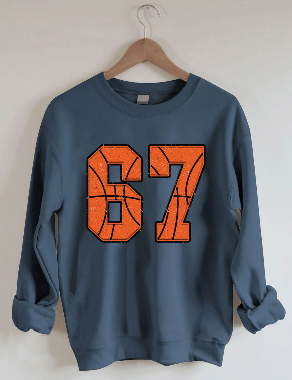 Trendy 67 Basketball Sweatshirt