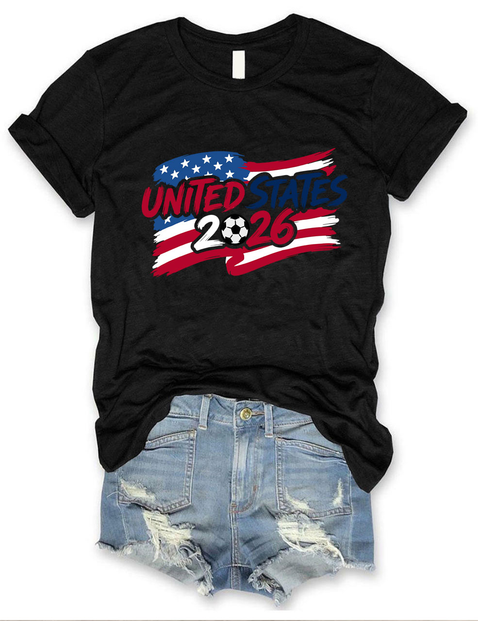Custom 2026 Retro World Cup T-Shirt