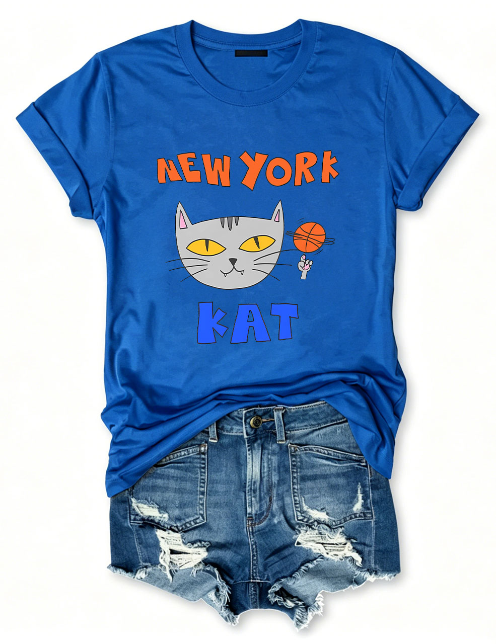 'KAT' Knicks Basketball Funny  T-shirt
