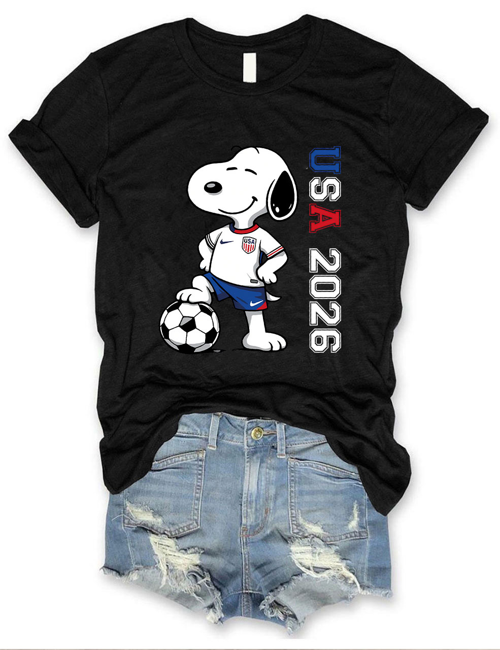 USA 2026 Football World Cup Winner Dog T-Shirt