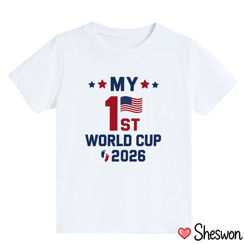 Custom First World Cup 2026 Kids T-Shirt