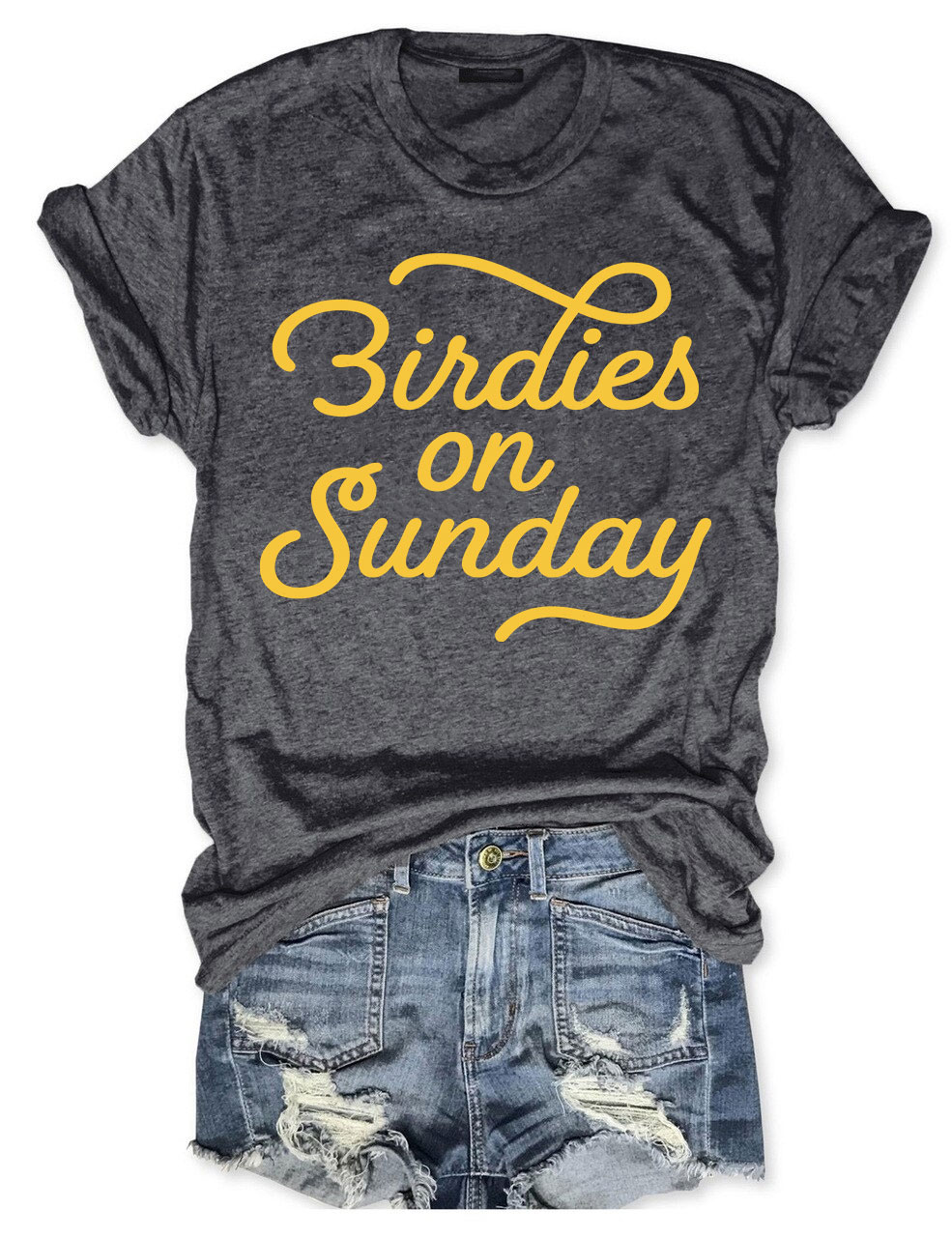 Birdies On Sunday Golf T-shirt
