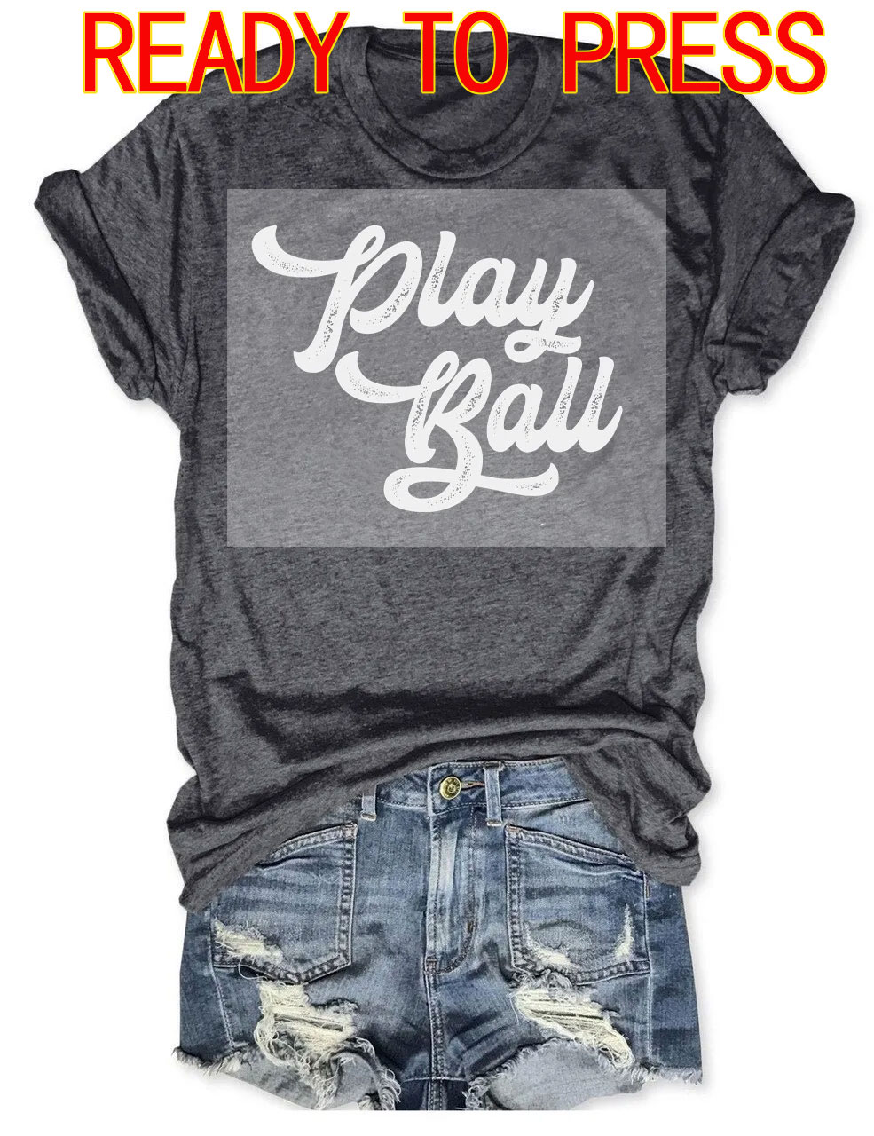 Play Ball DTF Heat Transfer