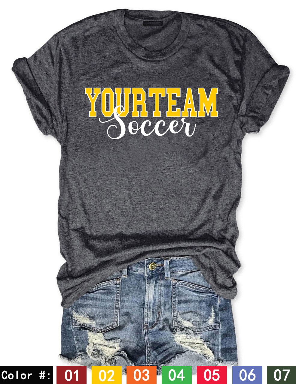 Custom Soccer T-shirt
