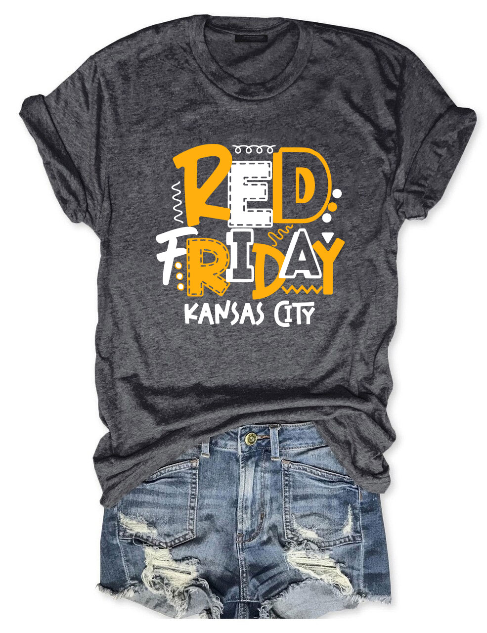Red Friday Kansas City Football T-Shirt