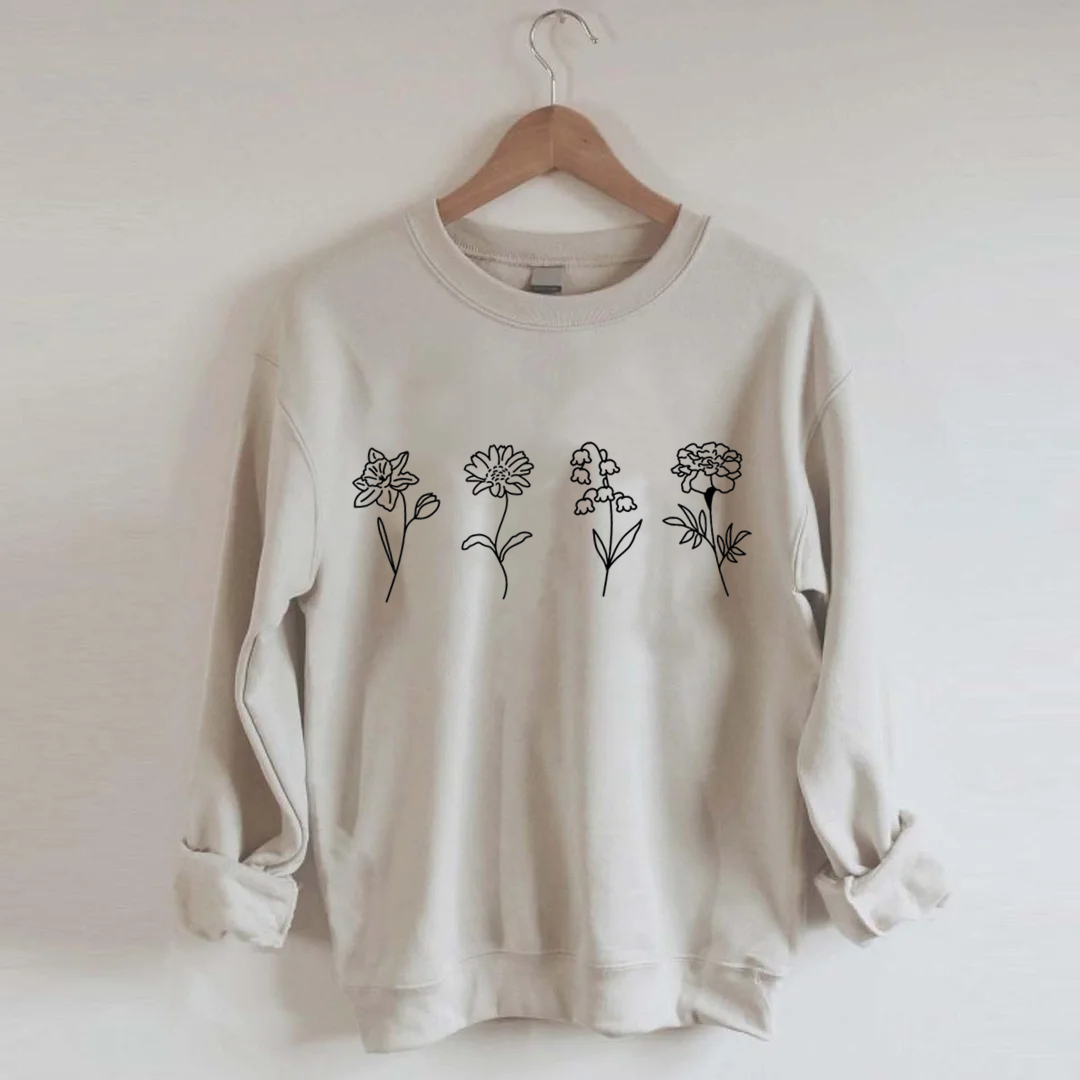Flower Sweatshirt
