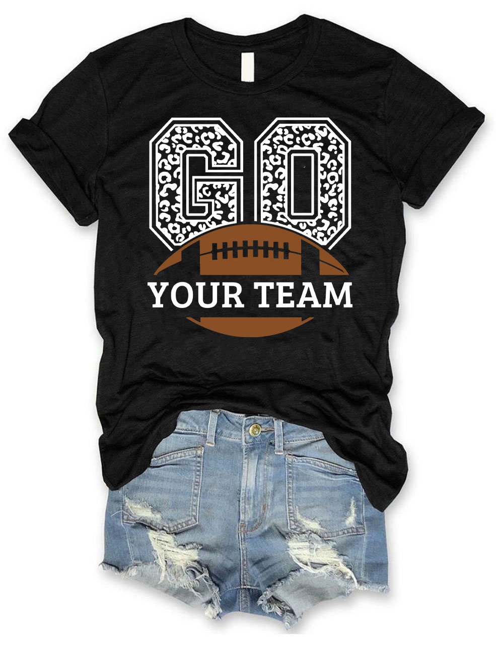Go Football Custom T-shirt
