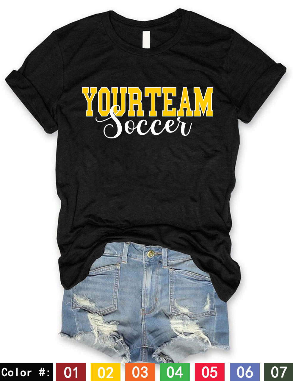 Custom Soccer T-shirt