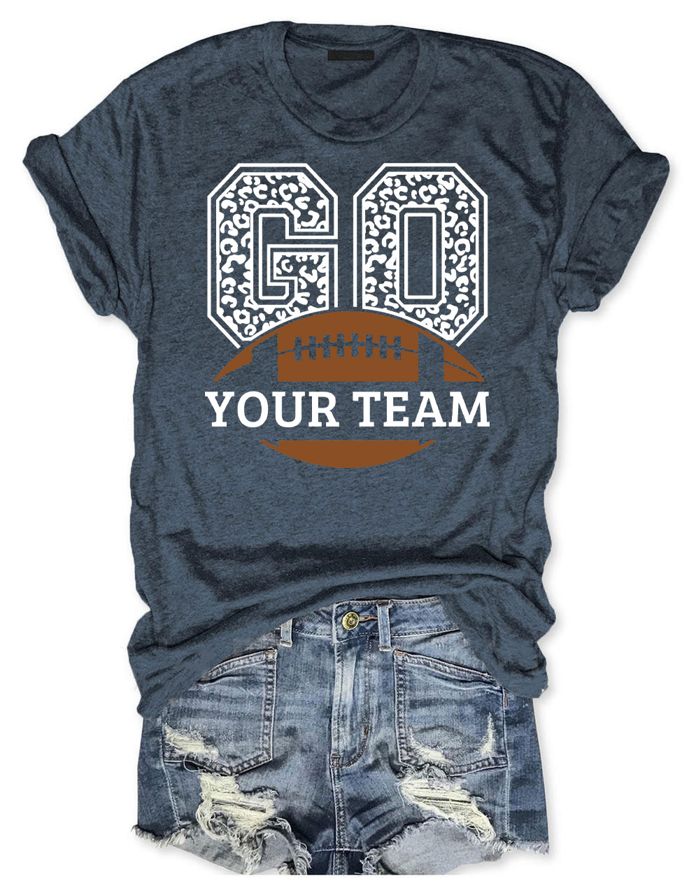 Go Football Custom T-shirt