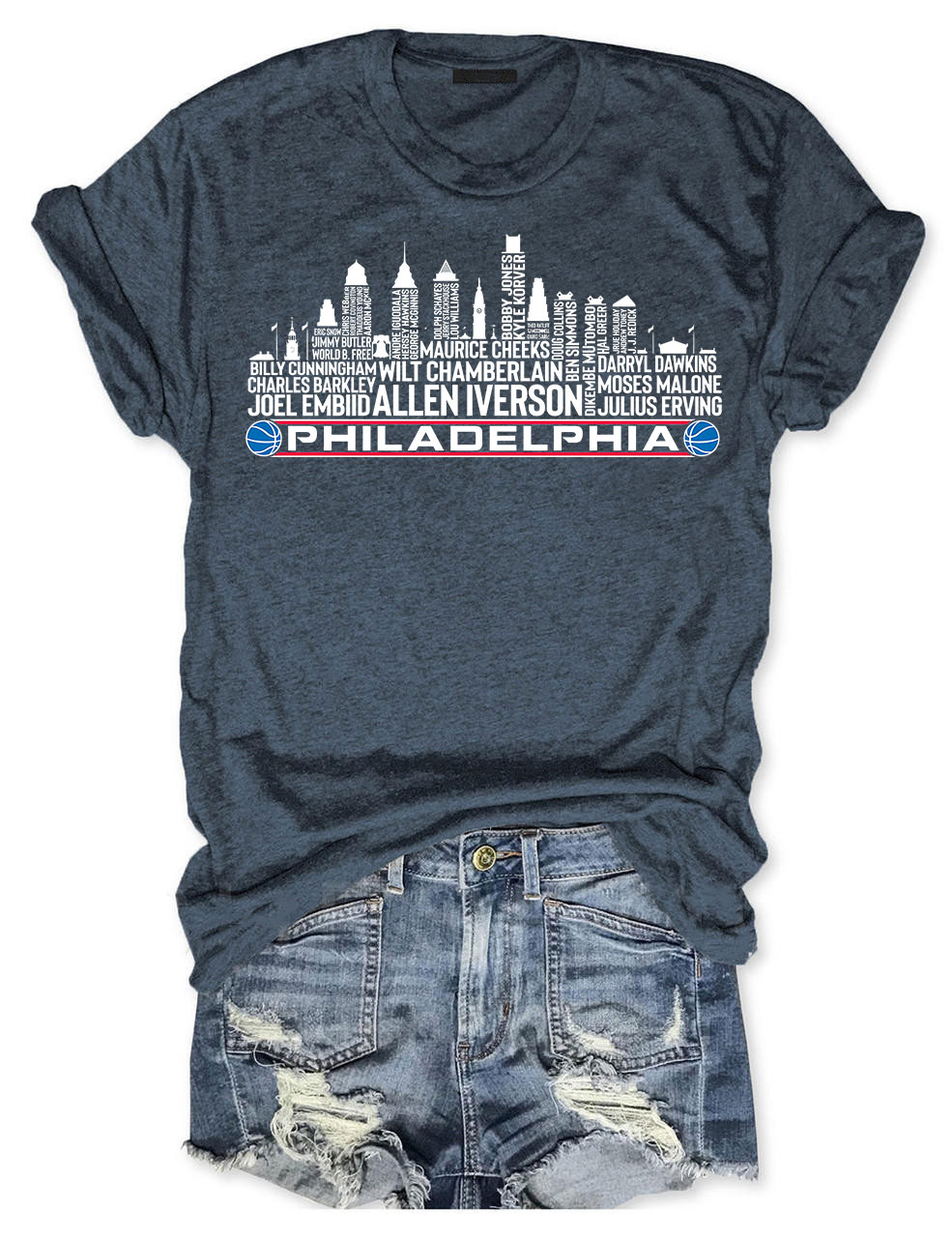 Philadelphia Basketball T-Shirt