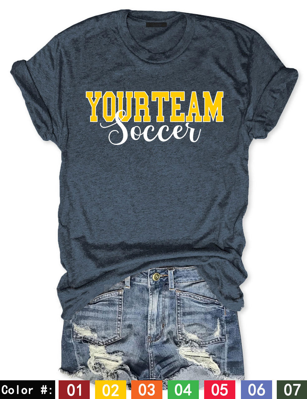 Custom Soccer T-shirt