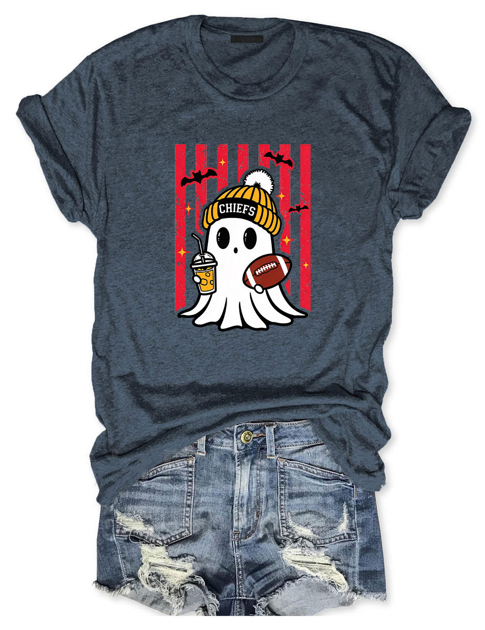 Chiefs Football  Cute Ghost T-Shirt