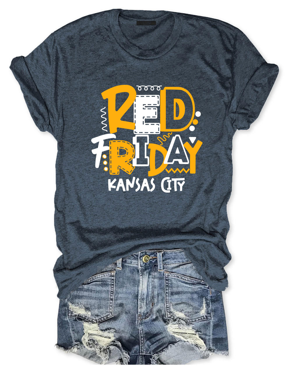 Red Friday Kansas City Football T-Shirt