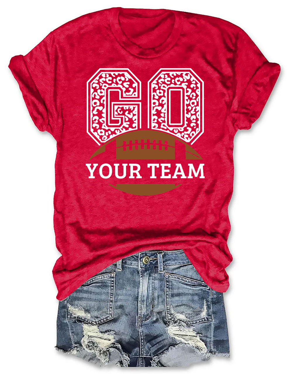 Go Football Custom T-shirt