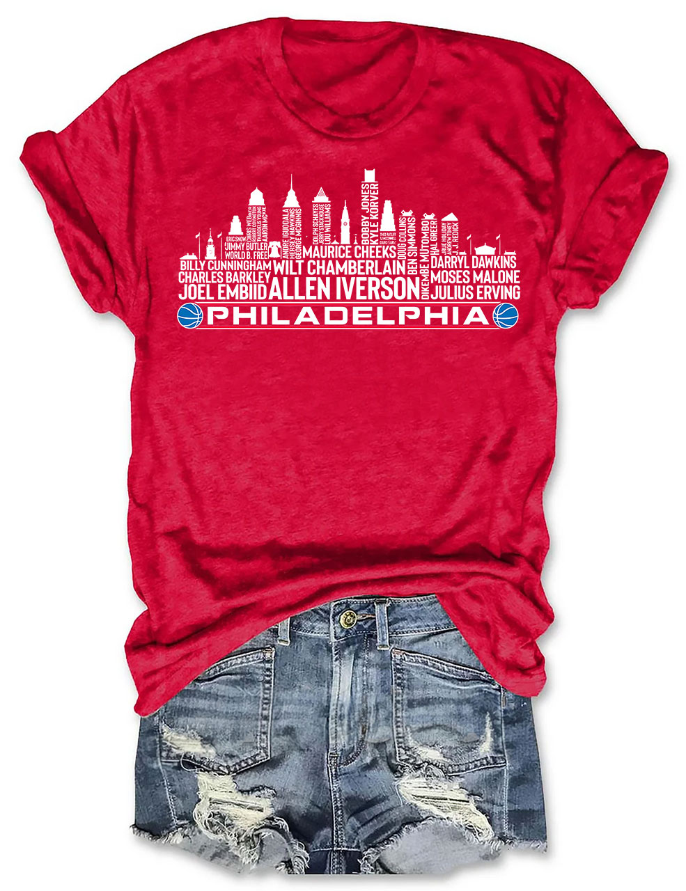 Philadelphia Basketball T-Shirt