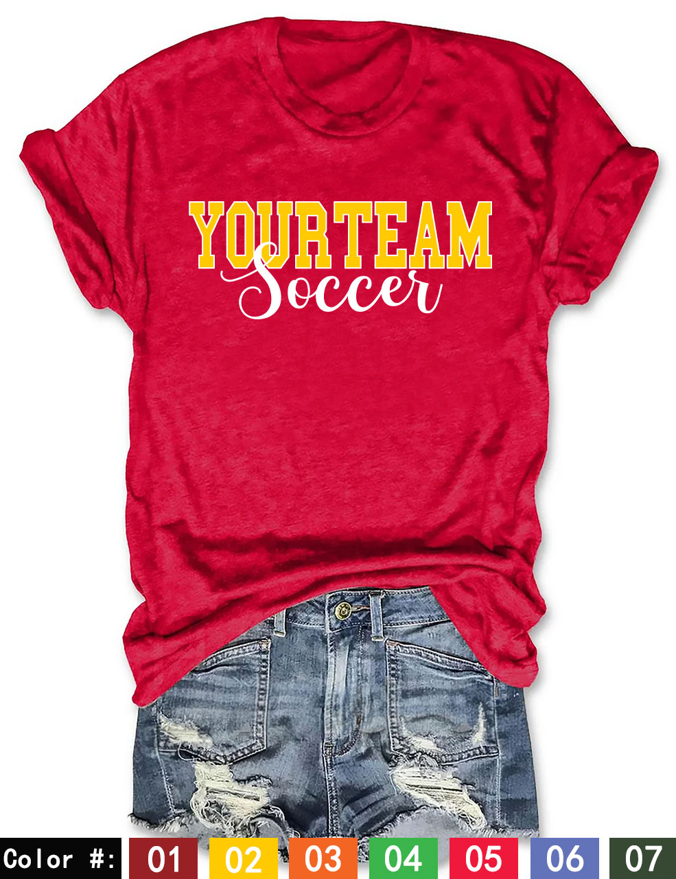 Custom Soccer T-shirt