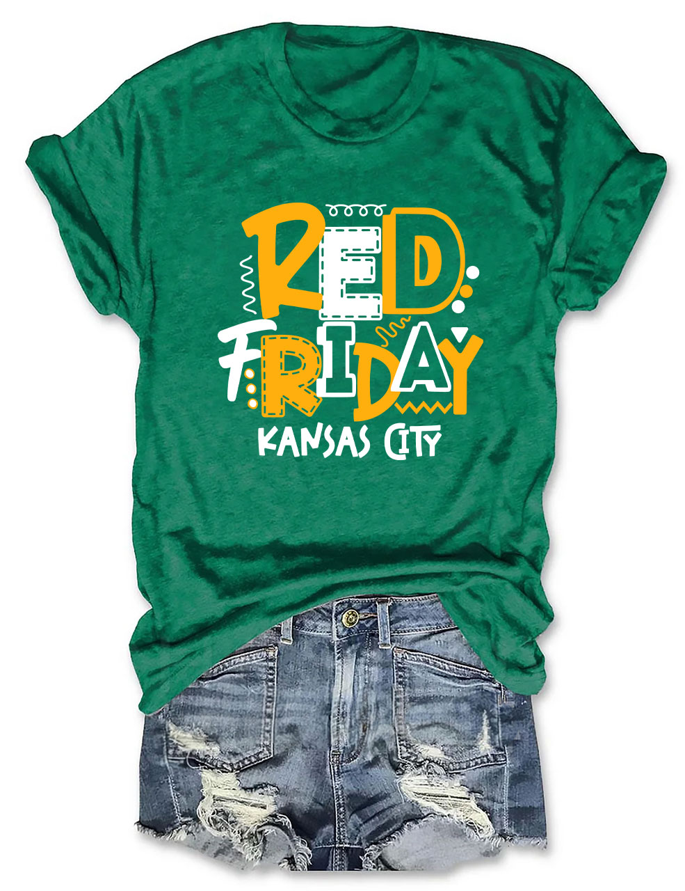 Red Friday Kansas City Football T-Shirt