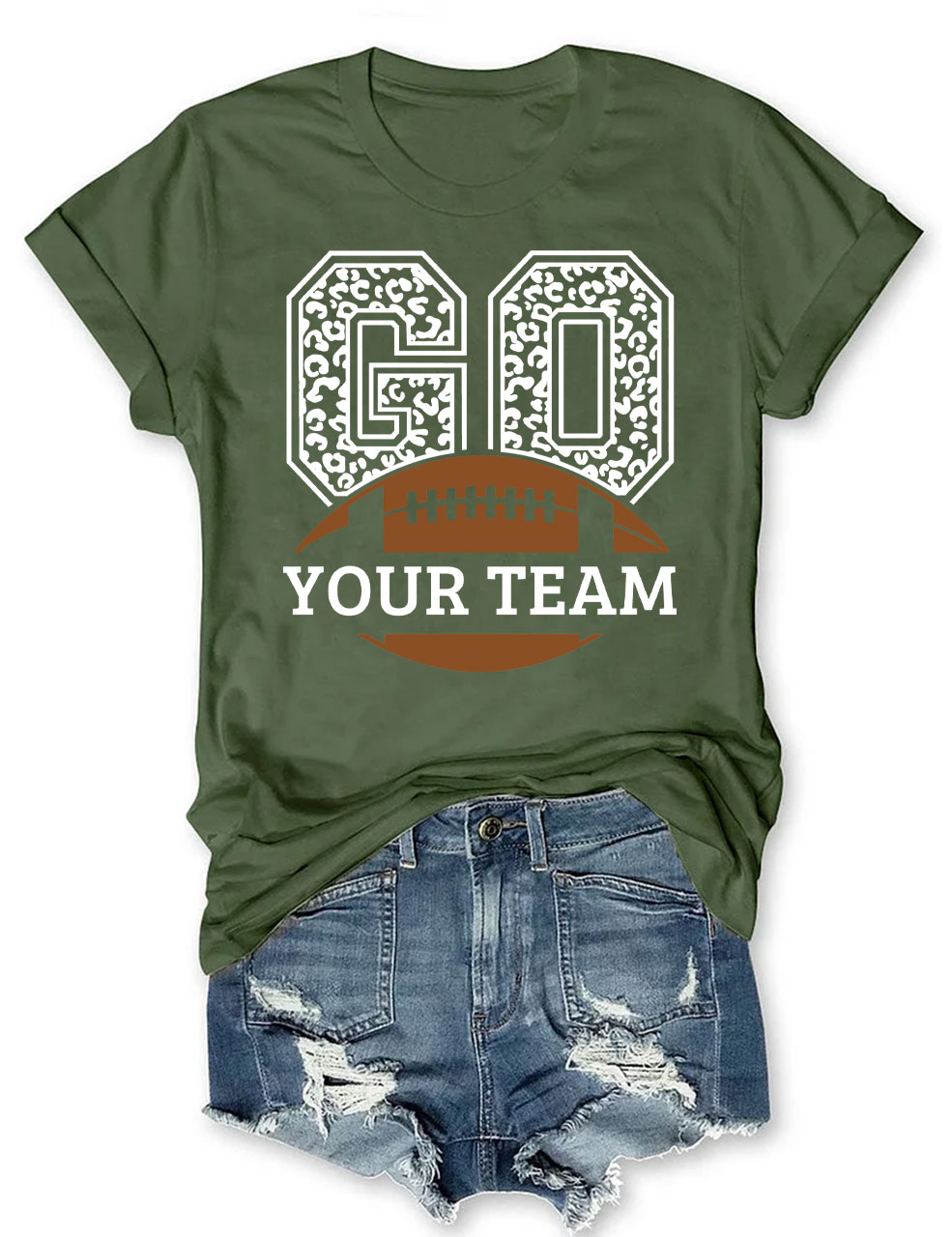 Go Football Custom T-shirt