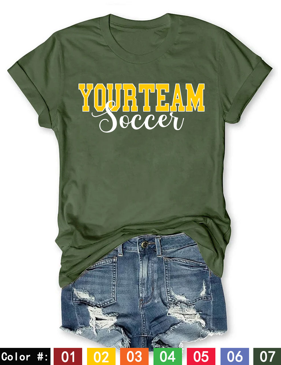 Custom Soccer T-shirt