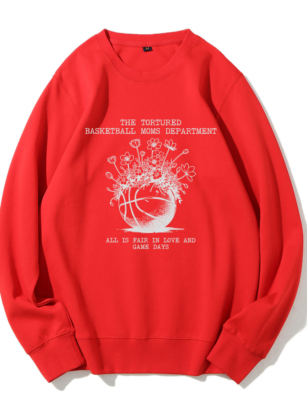 Tortured Basketball Moms Department Sweatshirt