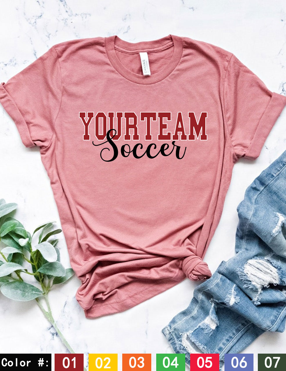 Custom Soccer T-shirt
