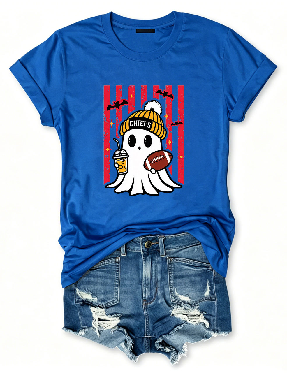 Chiefs Football  Cute Ghost T-Shirt