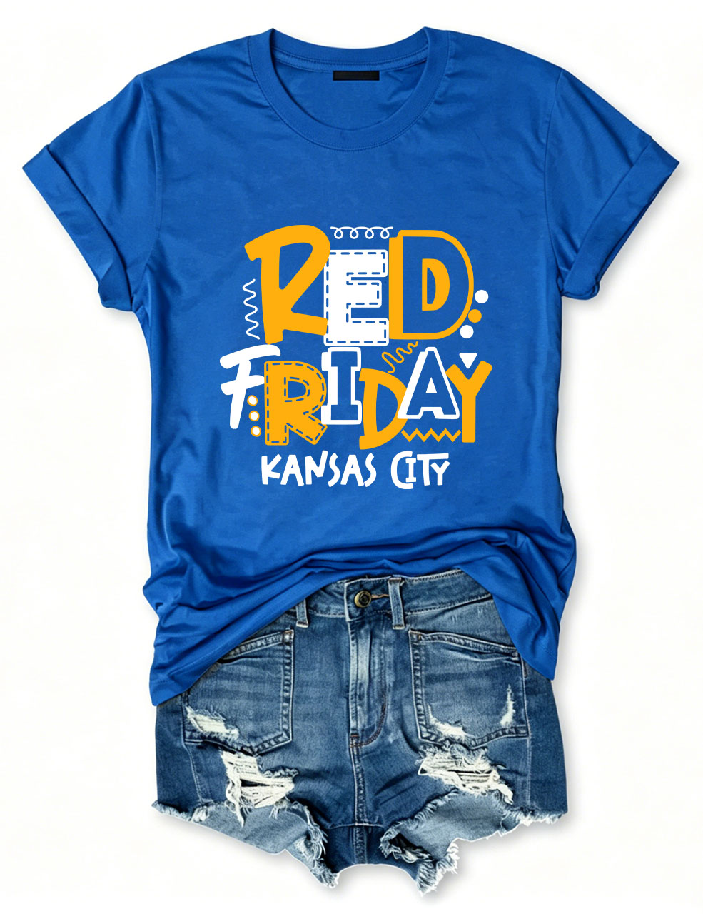 Red Friday Kansas City Football T-Shirt