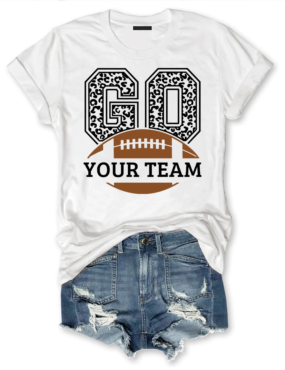 Go Football Custom T-shirt