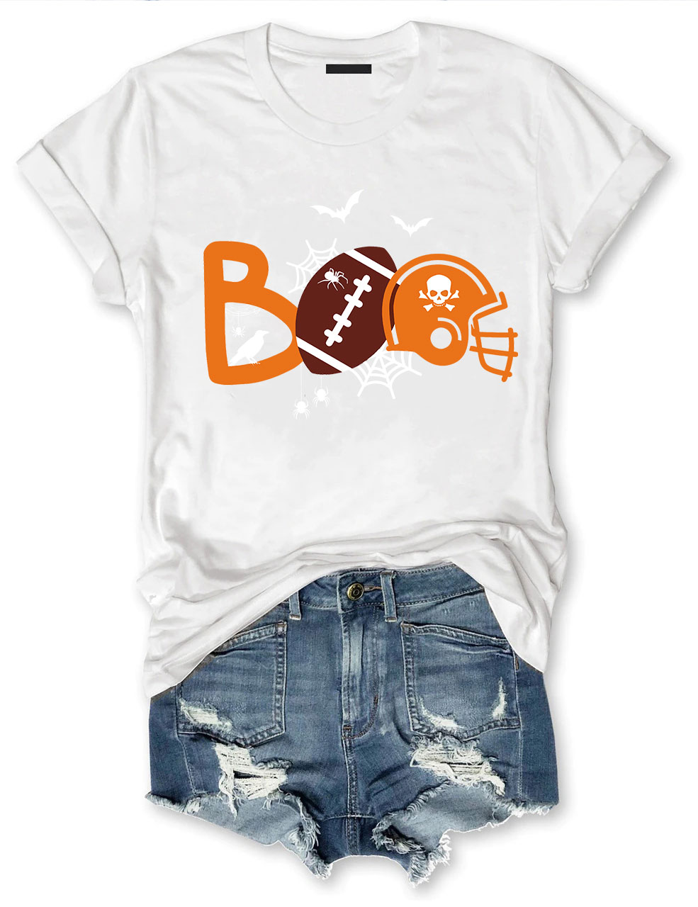 Boy Halloween Football T-Shirt