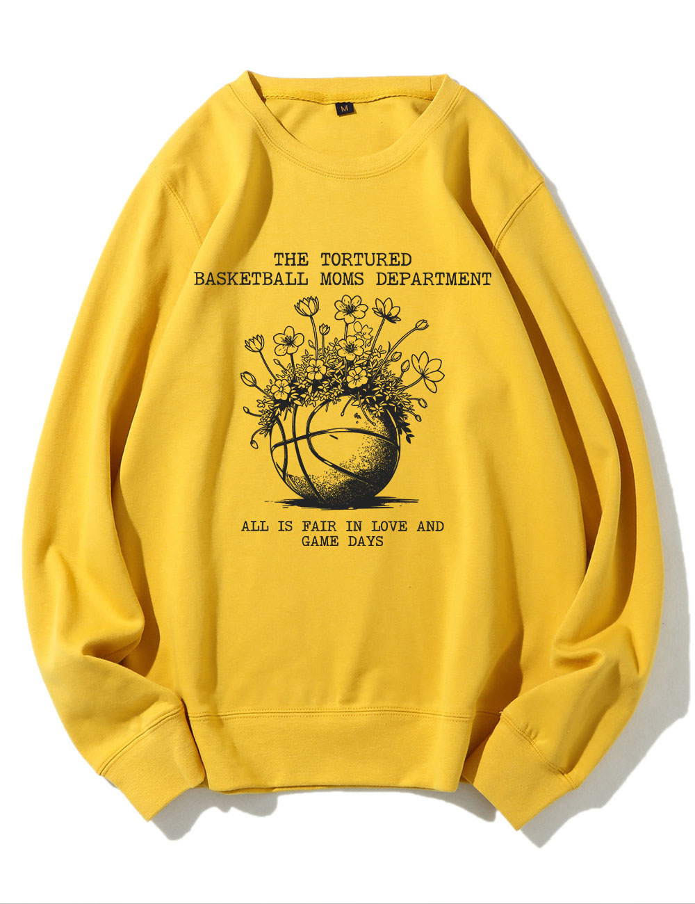 Tortured Basketball Moms Department Sweatshirt