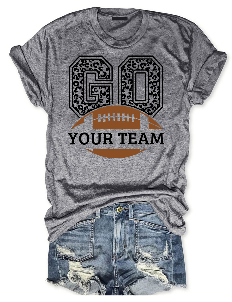 Go Football Custom T-shirt