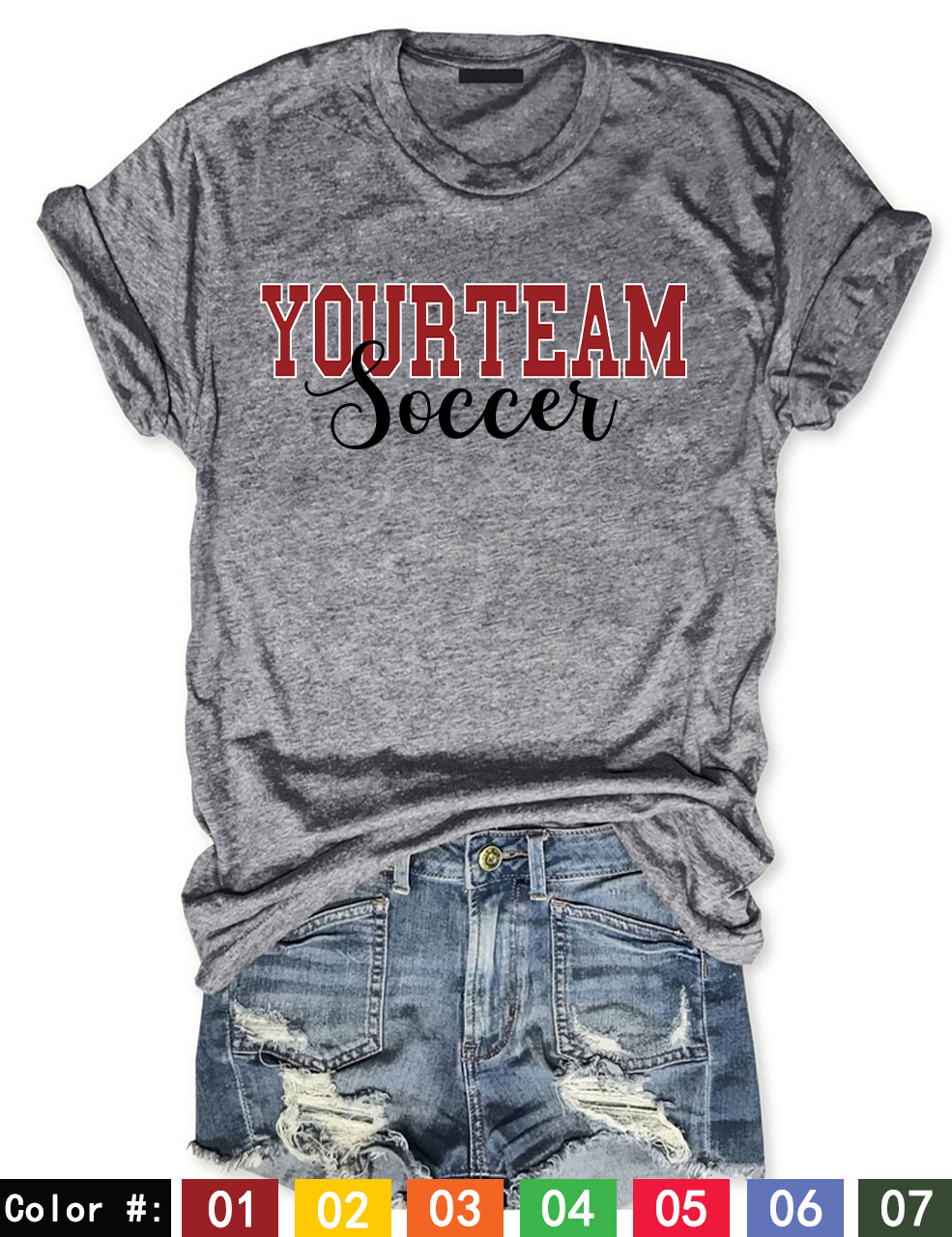 Custom Soccer T-shirt
