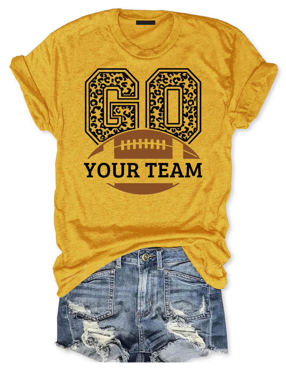 Go Football Custom T-shirt