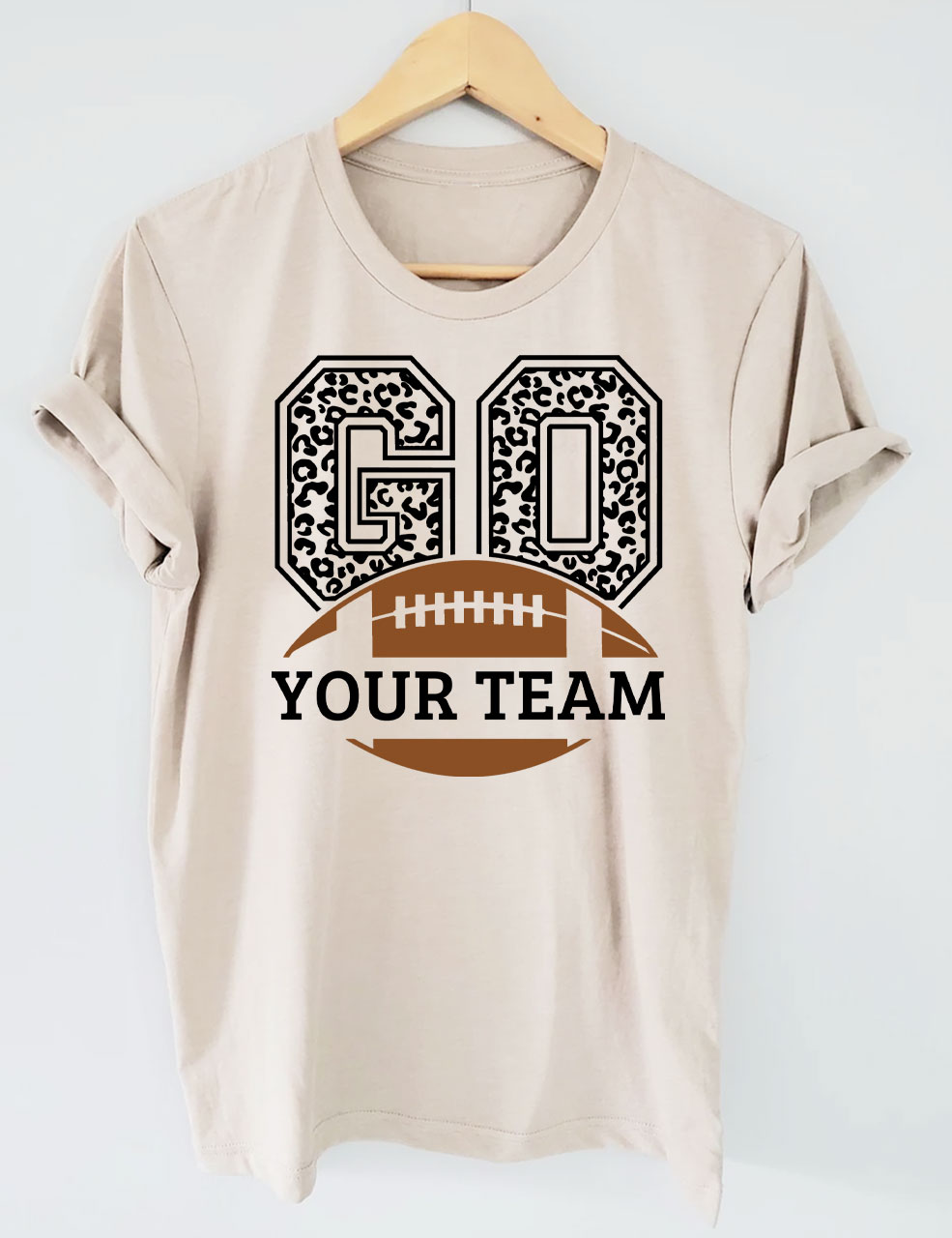 Go Football Custom T-shirt
