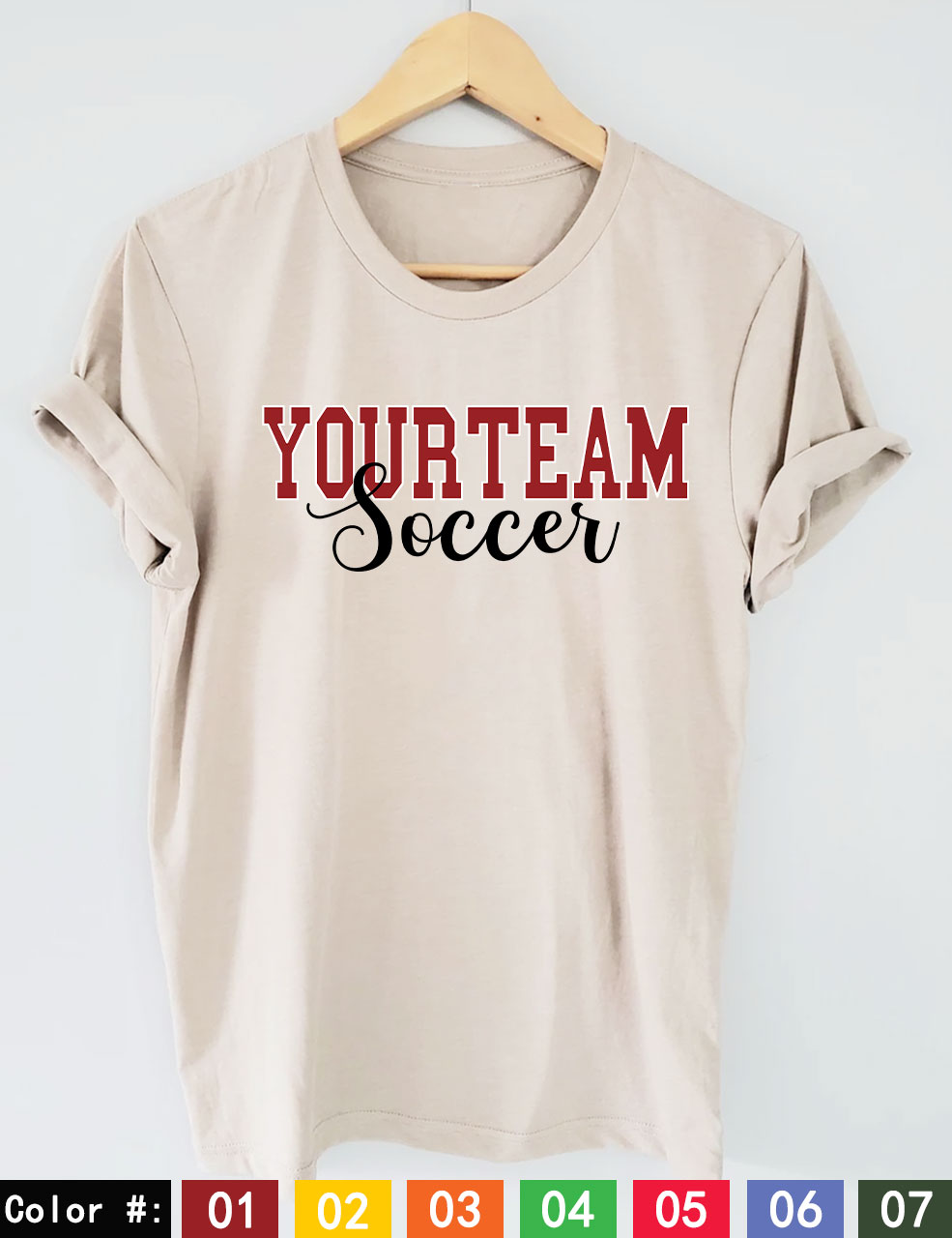 Custom Soccer T-shirt