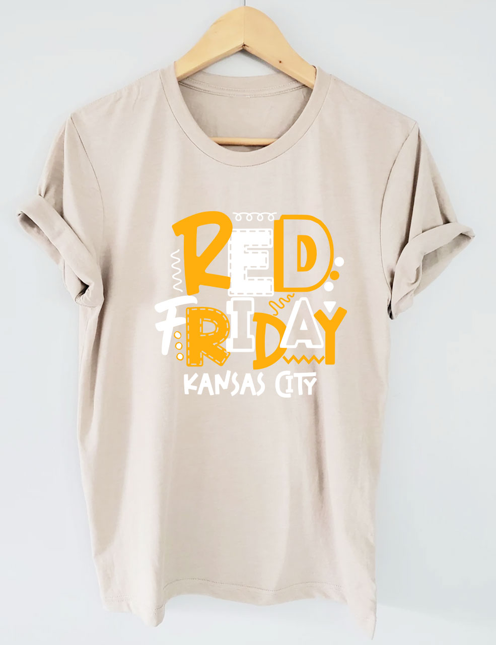 Red Friday Kansas City Football T-Shirt