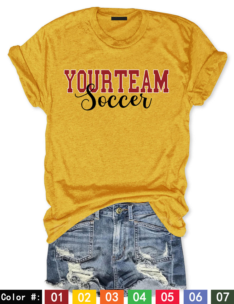 Custom Soccer T-shirt
