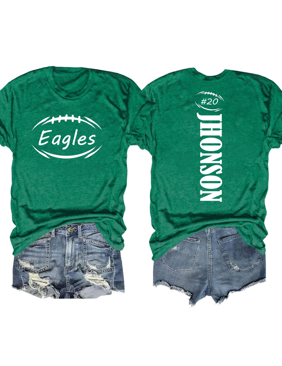 Custom Football T-shirt