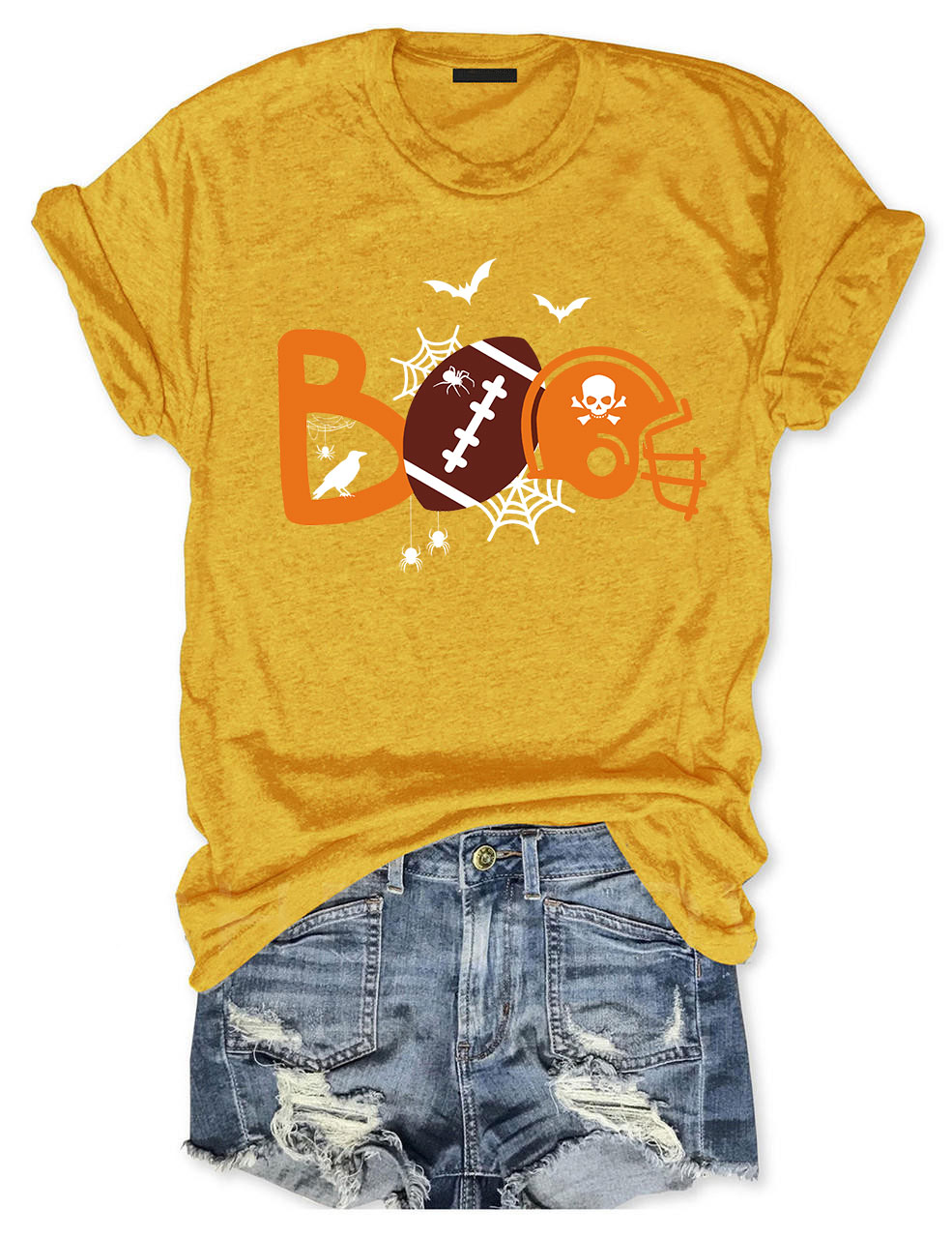 Boy Halloween Football T-Shirt