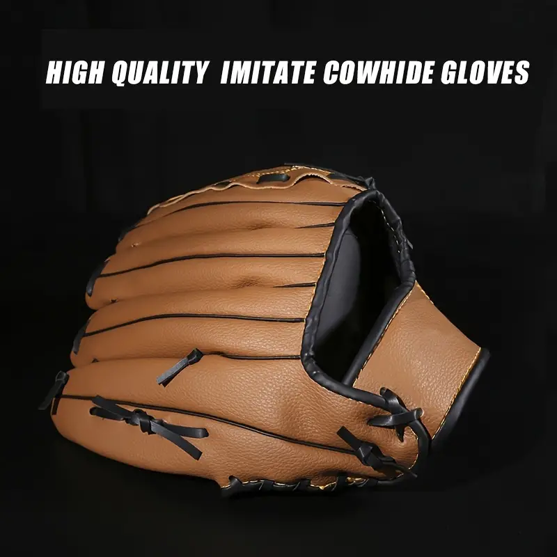 Soft & Durable Faux Leather Baseball Gloves