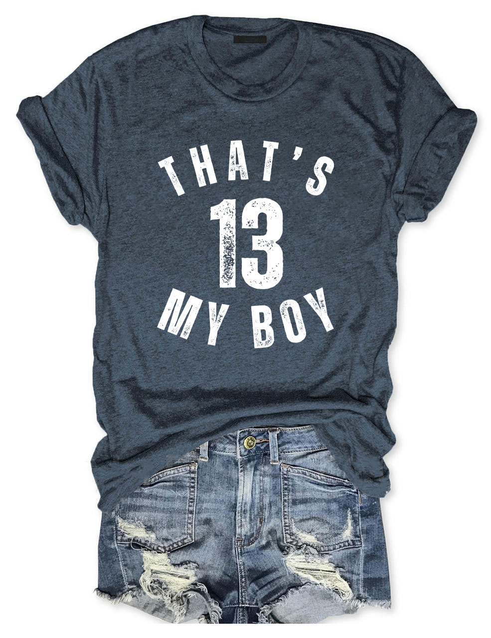 Custom That's My Boy Football Mom T-shirt
