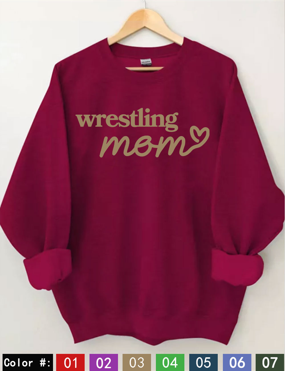 Custom Wrestling Mom Sweatshirt