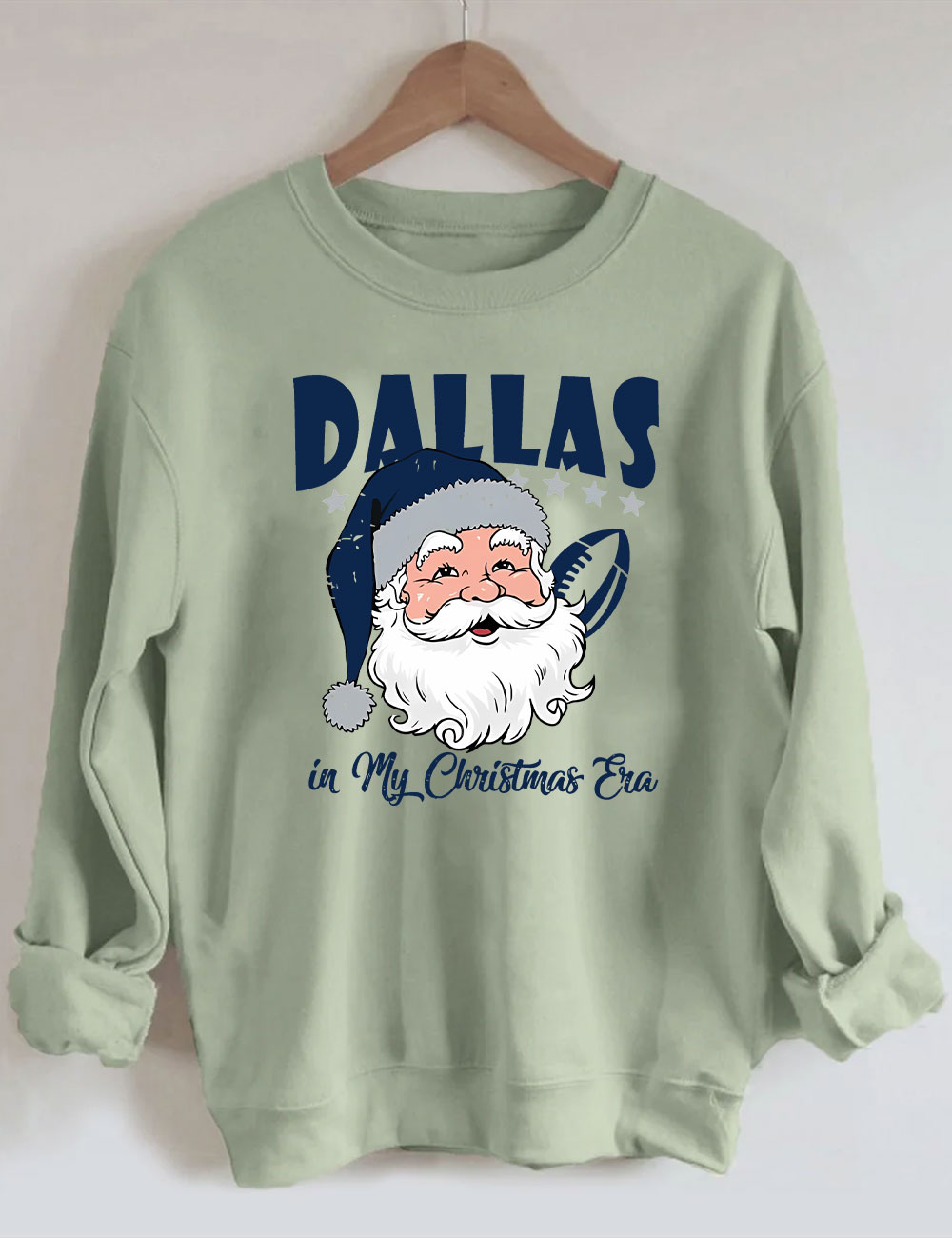 Vintage Dallas Football In My Christmas Era Sweatshirt