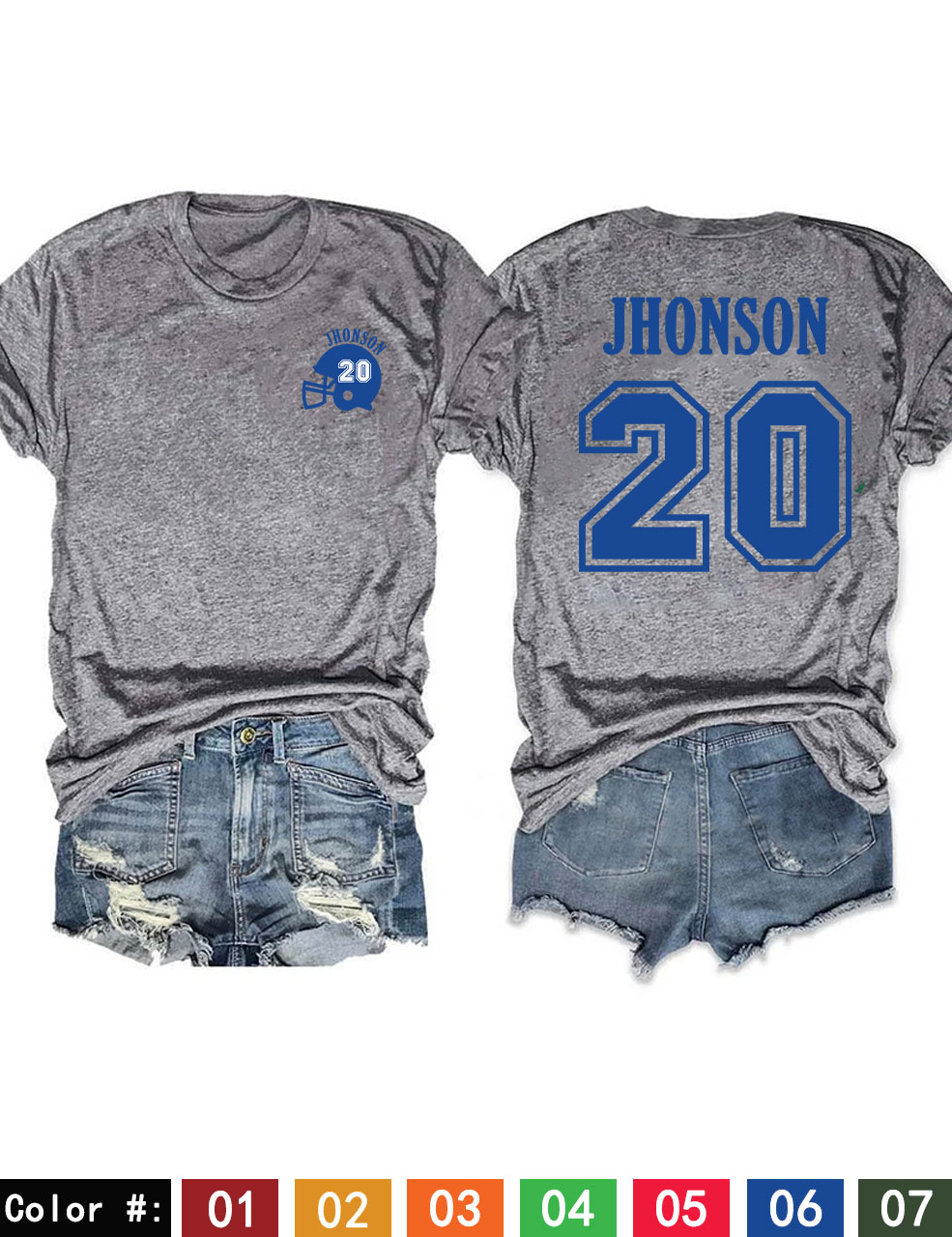 Custom Football T-shirt