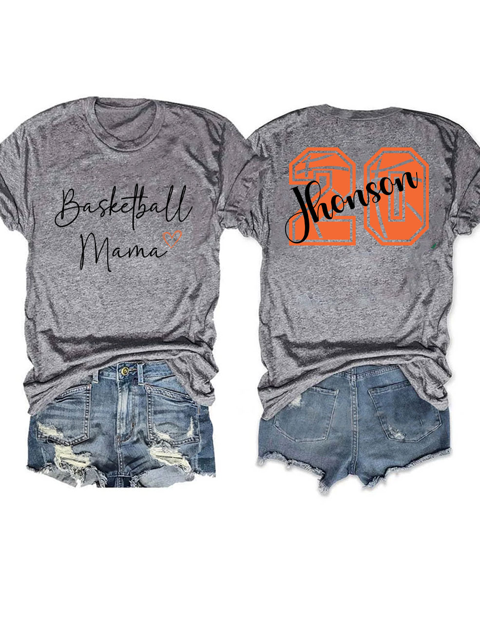 Custom Basketball Mom T-shirt
