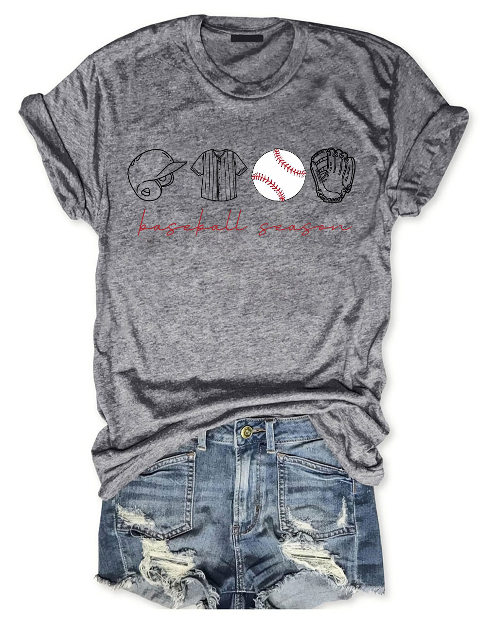 Game day Baseball Season T-shirt